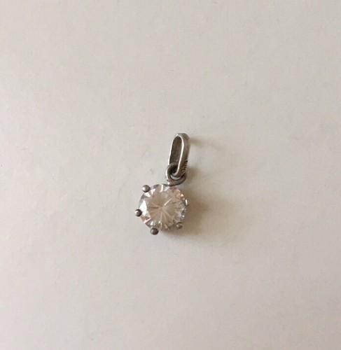 Pendentif argent brillant - pendentif,