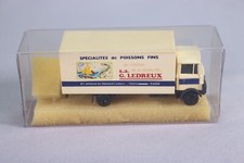 LE2981 train Ho Camion Mercedes Benz LP809 remorque Ledreux Poissons fins Paris