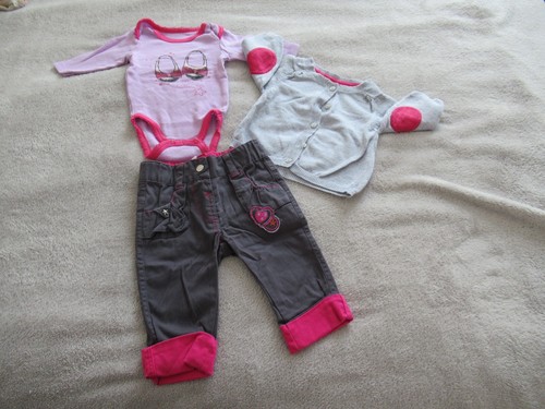 Ensemble bébé fille body - ensemble,