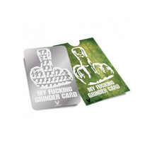 V-SYNDICATE GRINDER MY FUCKING - HACHOIR À TABAC PORTABLE AVEC SACHET