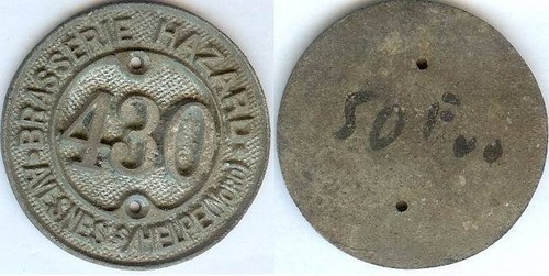 Plaque fiscale hazard - plaque,