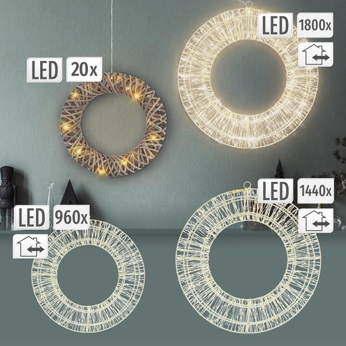 Couronne avec led blanc chaud - couronne,