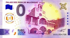 66 PERPIGNAN Palais des Rois de Majorque 2, 2025, Anniversaire, Billet Souvenir