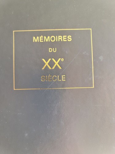 Mémoires xxe siècle - xxe, |
