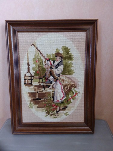Tapisserie canevas fini - ,