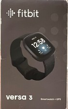 Fitbit versa noir montre - fitbit,