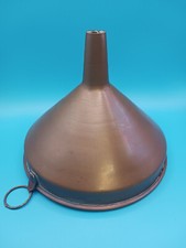 Ancien entonnoir tout en cuivre diamètre: 14,5 cm vintage