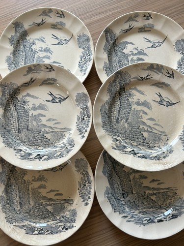 Assiettes plates longchamp - 6,