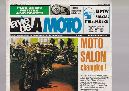 Vie moto n 305 kawa - de, n°305