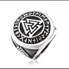 BAGUE CHEVALIERE BIKER VIKING