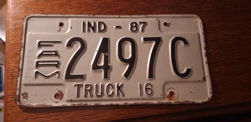 Plaque immatriculation