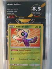 Carte Pokémon Français Celebi Brillant (SM 79) SM Black Star CGG 8,5 26810002