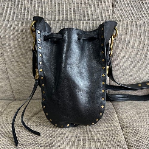 Sac bandoulière seau cuir - sac,