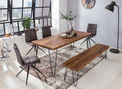 Finebuy banc cuisine bois - de,