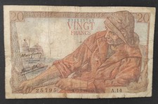 France billet francs - billet, 20