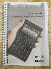 HP 42S CALCULATOR MANUAL
