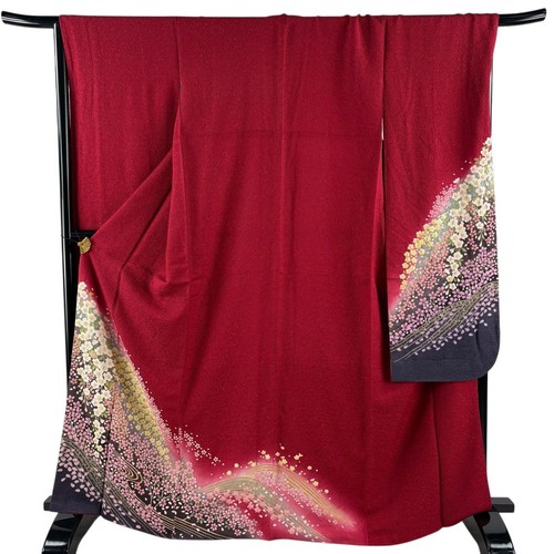 Kimono furisode fleur - furisode, de