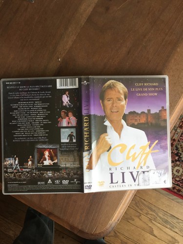 Dvd musique cliff richard live - dvd,