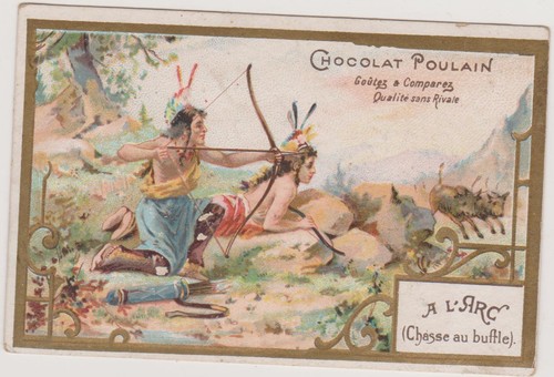 Chromo ancien publicitaire - chromo,