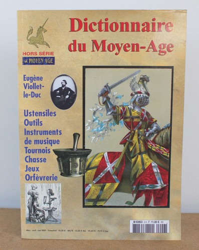 Dictionnaire moyen age - dictionnaire, du