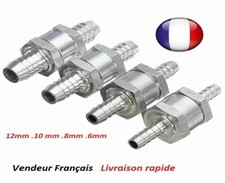 Soupape Clapet Anti retour Valve Carburant Gasoil Essence huile : 6,8,10,12 mm