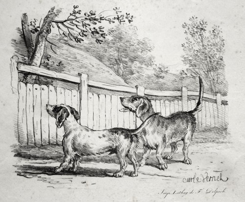Lithographie originale - , de