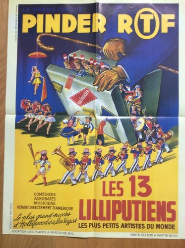 Affiche cirque pinder jean - pinder,