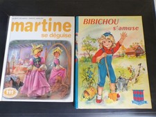 2 livres martine 1993 & Bibichou 1961