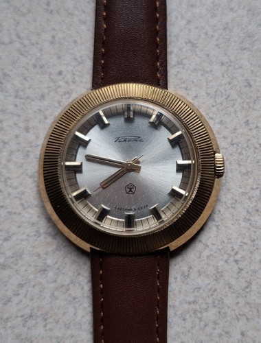 Montre plaquée raketa - montre, "raketa"