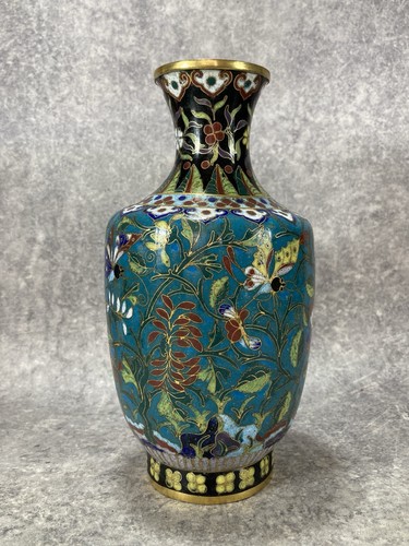 Chine vase balustre - chine, Émail