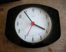 Horloge pendule VEDETTE  Transistor NE FONCTIONNE PAS  Formica noir