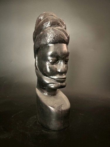 Grande statue ébène - statue,