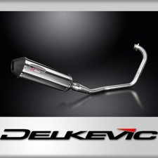 Honda CB125 2008-2015 Echappement Complet Silencieux 343mm X-Ovale Inox