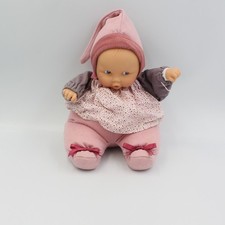 Doudou Poupée baby pouce rose