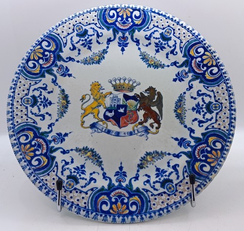 Ancienne assiette plate - ancienne,