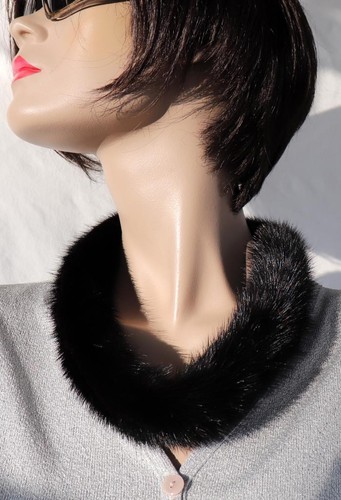 écharpe vison collier - Écharpe, en
