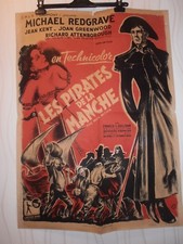 Affiche ancienne les pirates - affiche,