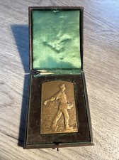 Plaqué Médaille Ancienne Bronze - « Le Semeur » - Par Baudichon