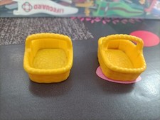 Playmobil , lot de 2 paniers ance , alimentation , ménagère , cuisine 