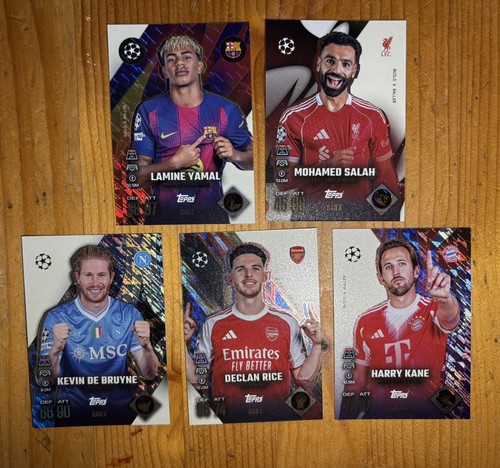 Lot cartes topps match - 5,