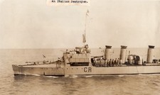 WWI WW1 Italian Destroyer CR