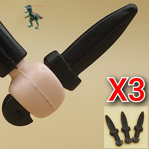 Playmobil poignard - x3,