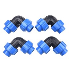 Raccords d'union de coude Quickconnect sans effort et fiables pour tuyaux en PE