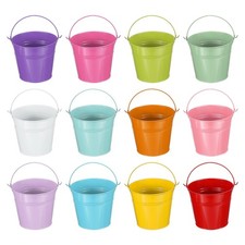 12 pièces seau métallique