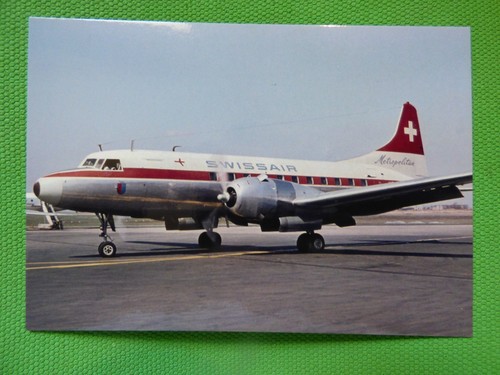 Swissair convair 440 - swissair,