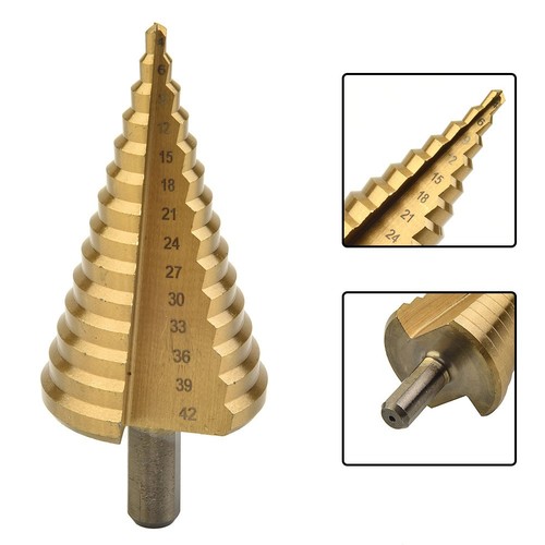 Step drill hss acier - hss, titane