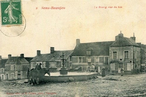 Carte sens beaujeu - carte, le