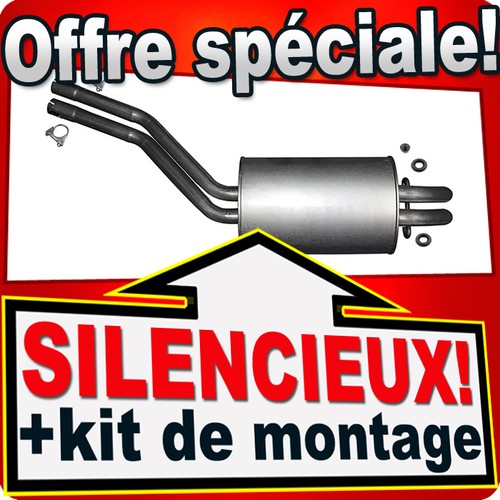 Silencieux arriere pour - arriere,