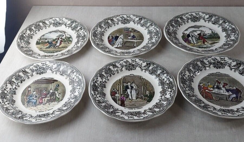 Lot assiettes décor - de,