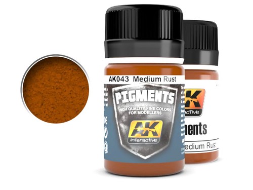 Interactive pigment rouille - ak,